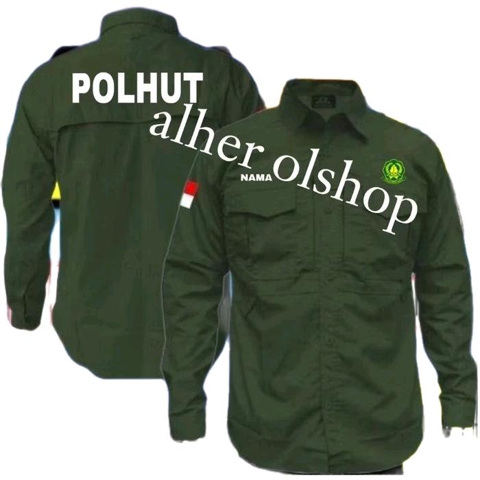 kemeja tactical polhut baju tactical polhut seragam tactical polhut Pdl tactical polhut kemeja polhu
