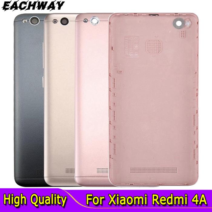 Housing For Xiaomi Redmi 4A Battery Cover Case Rear Door With Power
