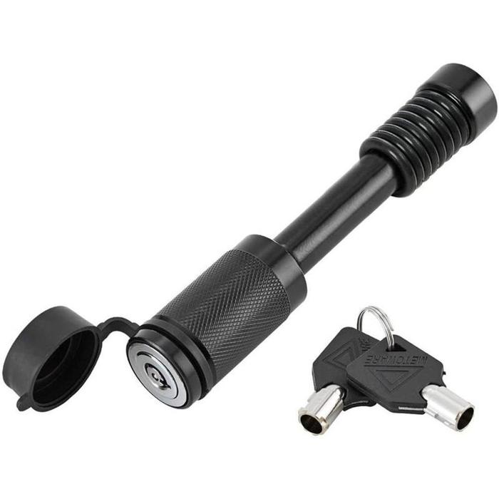 Heavy Duty 5/8" Trailer Hitch Pin Lock Plum Blossom Rubber Trailer &