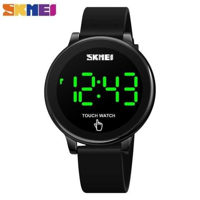 Jam Tangan Pria SKMEI Digital 1842 Men LED rubber LED SKMEI Watch