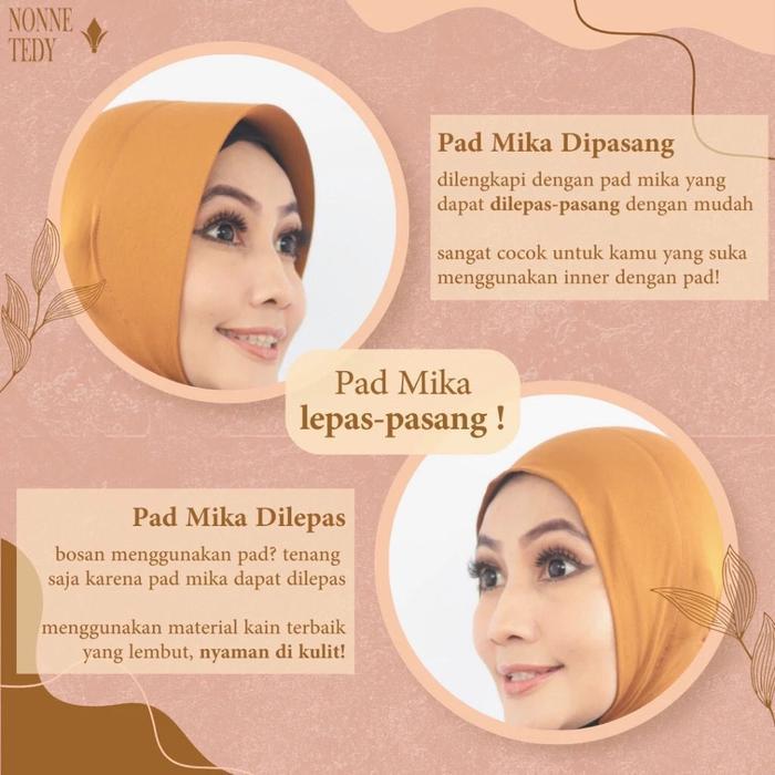 Ninja Antem Kaos Premium Ciput Pet - Inner Nonnetedy