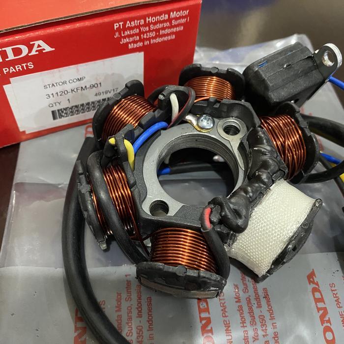 Spull Spul Stator Assy Motor Honda Supra Fit New Baru Legenda Revo KFM