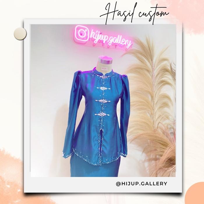 Jasa Jahit Dress Bridesmaids // Baju Kurung Malay // Wisuda // Seragam Lebaran