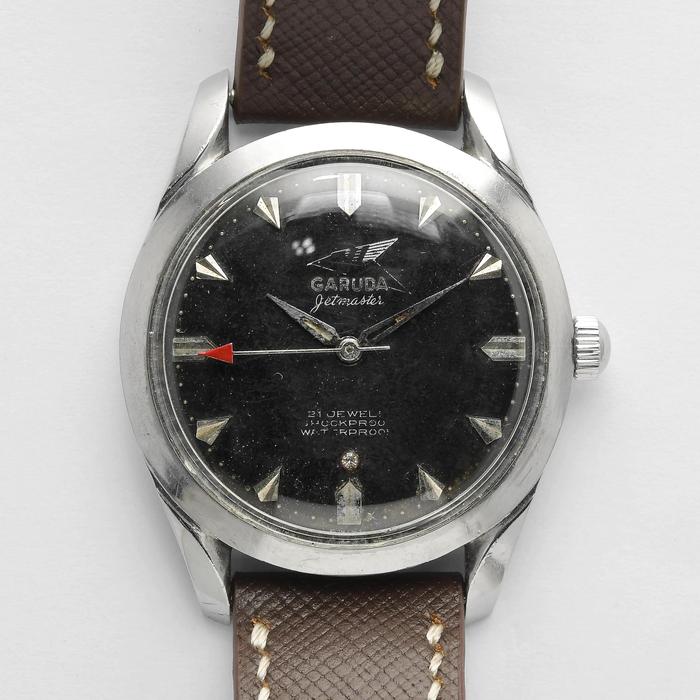 Jam Tangan Vintage Garuda Jetmaster Manual Wind Movement