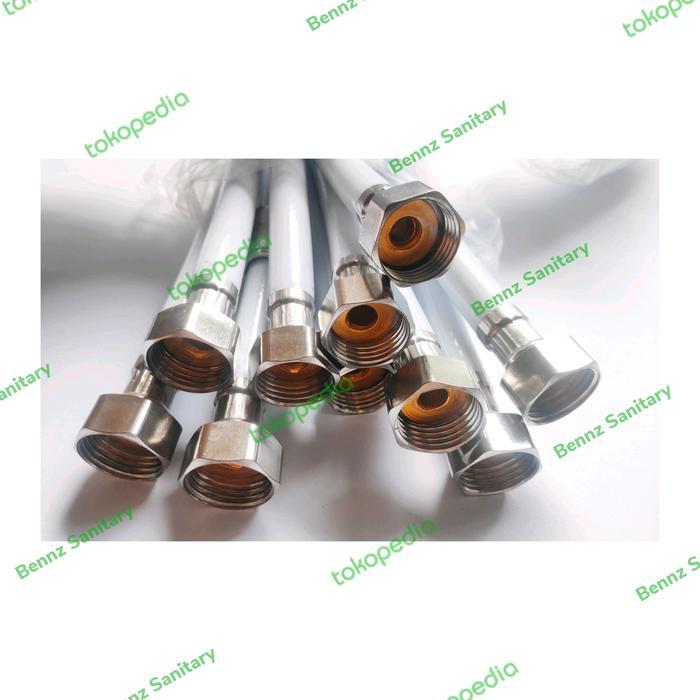 selang jet shower 120cm, selang kloset duduk, selang toilet shower
