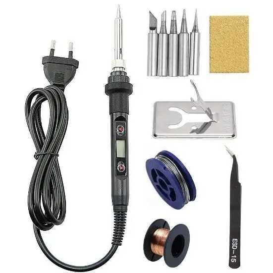 Solder Listrik Digital LCD Adjustable Temperature Soldering 80W - L11 908V