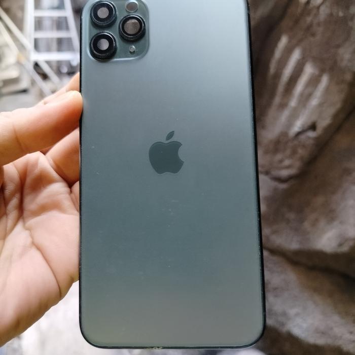 Housing casing backdoor Ip 11 Pro Max cabutan warna lengkap *