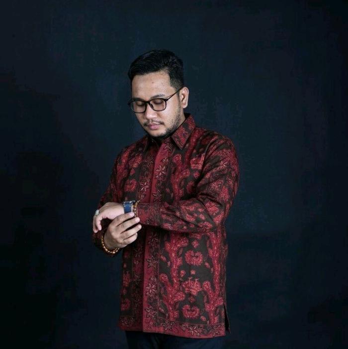 Batik Jambi Lengan Panjang Pria - Model Terbaru