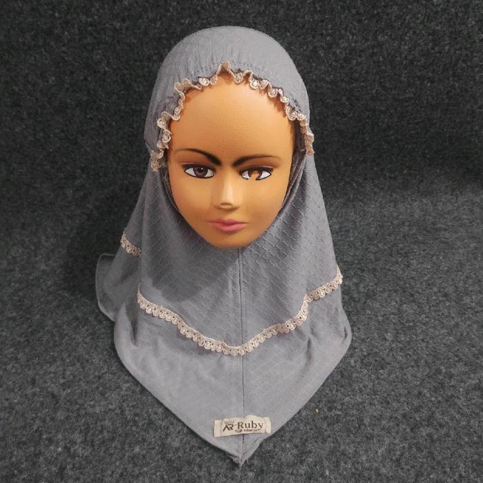 by aisha - Hijab bayi / Hijab anak 0 bln -  3 thn bahan strada.