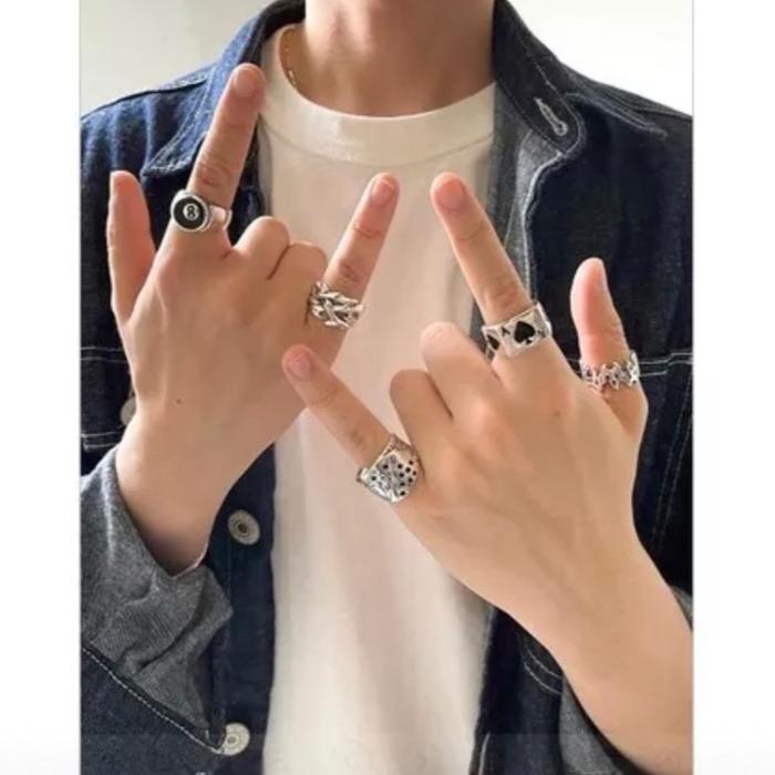 Cincin Model Biliard - Cincin Berbentuk Bola - Rings