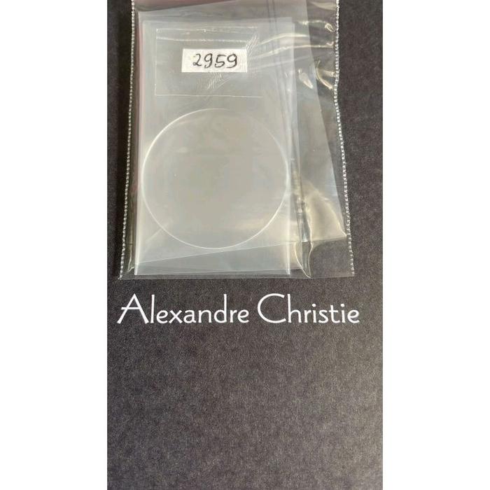 kaca jam tangan Alexandre Christie 2959 original