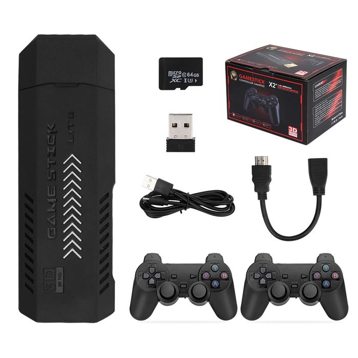 Upgraded X2 Plus Retro Game Stick Video Game Console HD Arcade Game