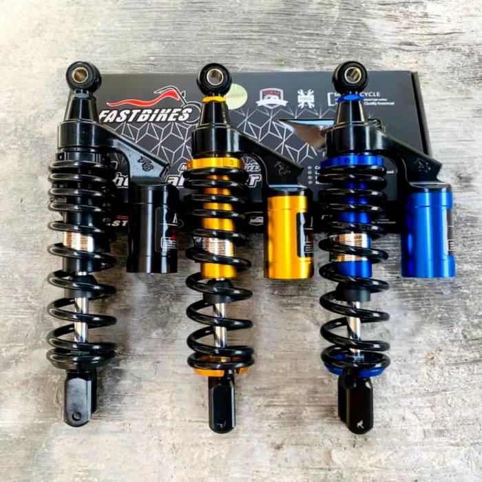 (Bonus Anting) Shockbreaker Tabung Atas Gplus Copy KTC Racing Single Shock Vario-Mio-Beat-Scoopy-Fin