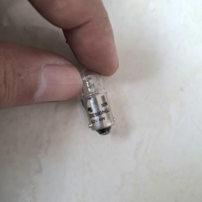 BOHLAM LAMPU SENJA PULSAR 135 200NS LAMPU PLAT NOMOR BELAKANG ORIGINAL BAJAJ