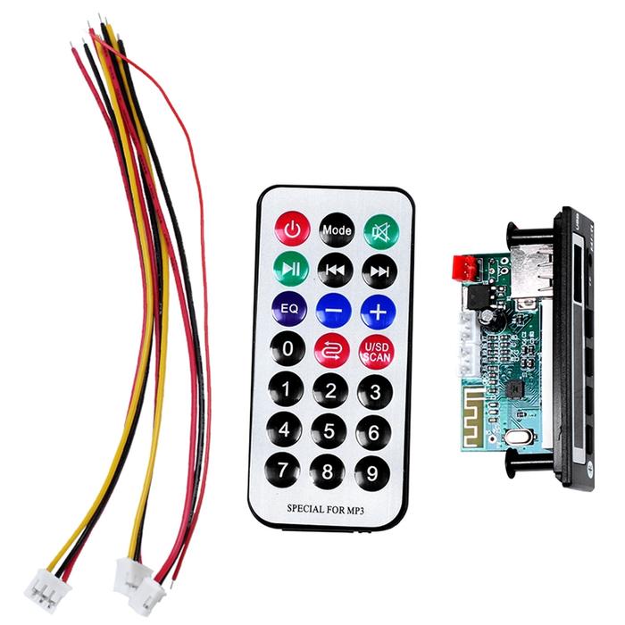 Bluetooth5.0 Mp3 Wma Wav Decoder Board 5V 12V Wireless Audio Module