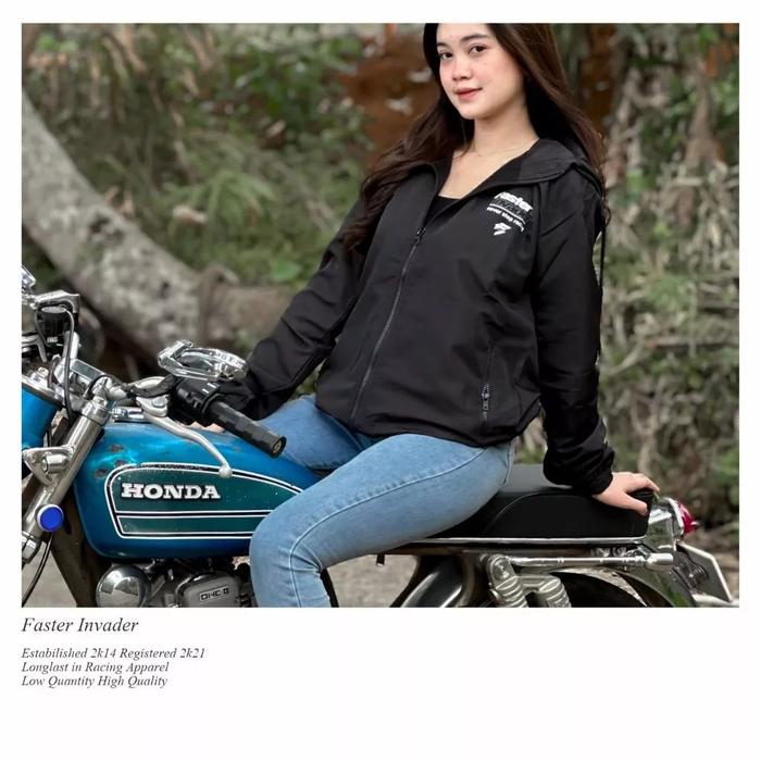 Jaket windbreaker faster invader