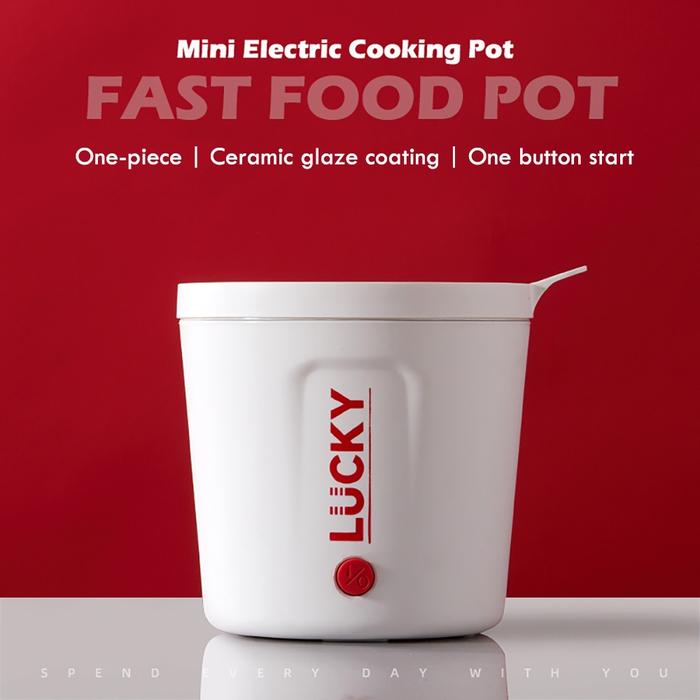 Panci Listrik MINI Cooking Pot| Panci Anti Lengket one-piece Asrama