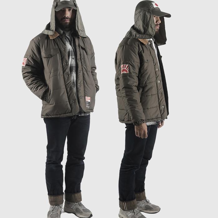 Columbia Puffer Jacket Olive
