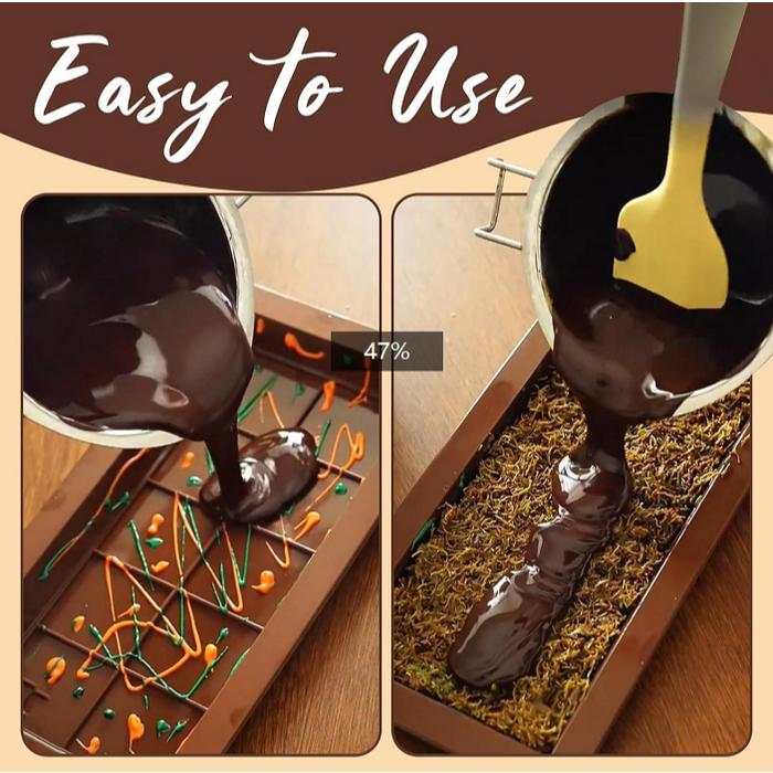Cetakan Coklat Cetakan Kue Coklat Batang Silikon Cetakan Silikon Coklat