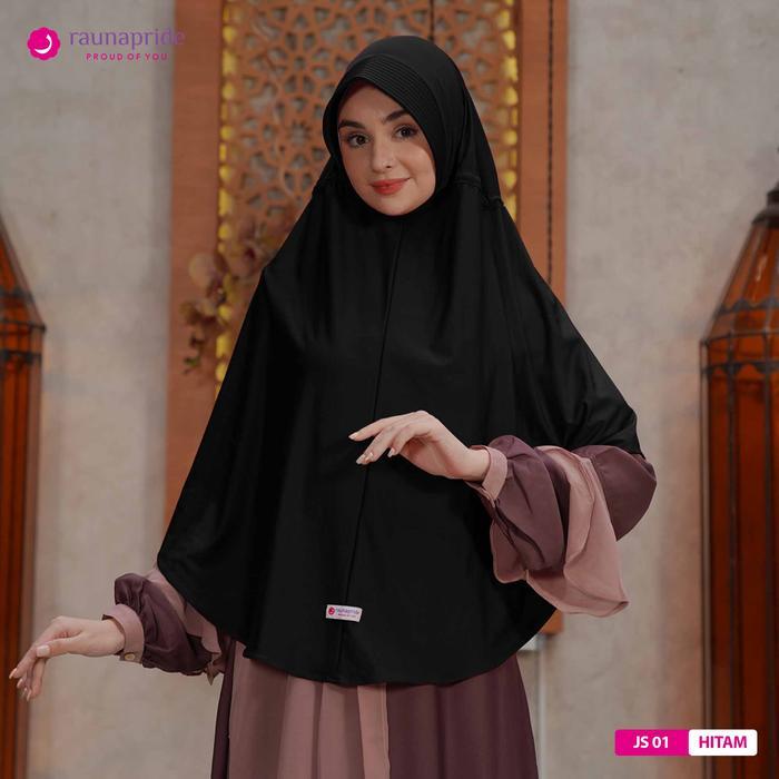 ( READY STOK ) Rauna Pride / Hijab Instan - Jilbab Serut 01 / Kerudung Instan / Bergo Wanita / Khima