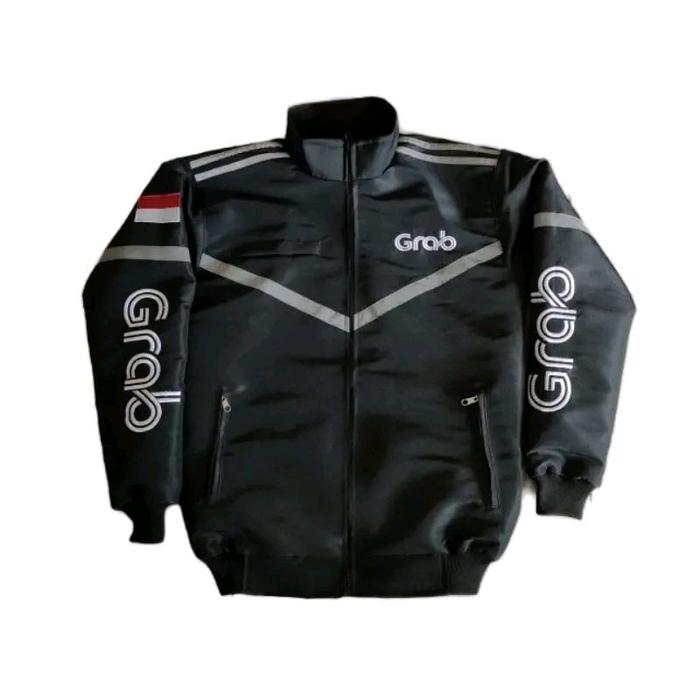 Grab Jalet Model Lengan Panjang Bahan Despobah Lotus Tebal Dengan 4 Saku Full Bordir Komputer Size M