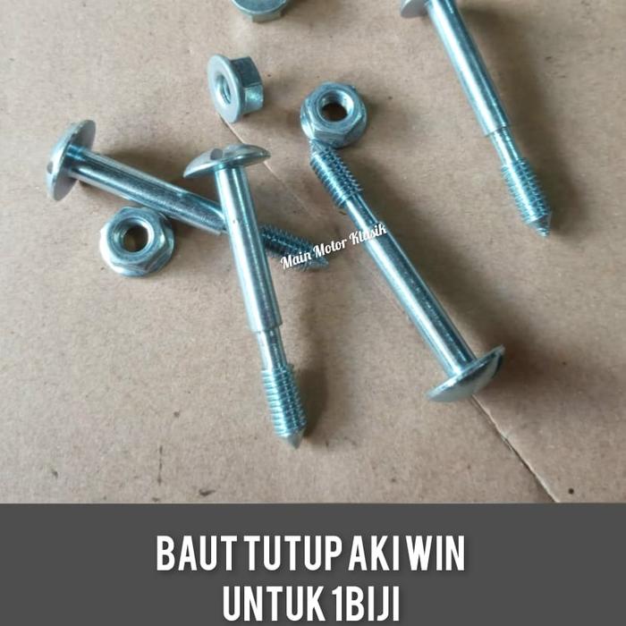 baut body win baut tutup aki win 1pcs