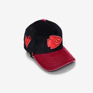 TOPI NEW ERA ORIGINAL 940 AFRAME VELVET CORDUROY LOVER KANCHI BLACK RED