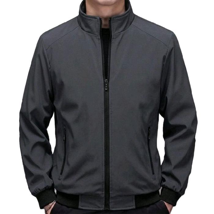 Jaket pria parasut taslan waterproof keren / Jaket Jumbo taslan unisex