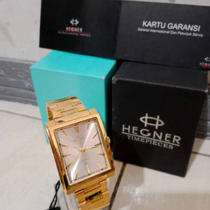Dijual Murah Jam Tangan Pria Hegner 1597G Original Bergaransi Resmi