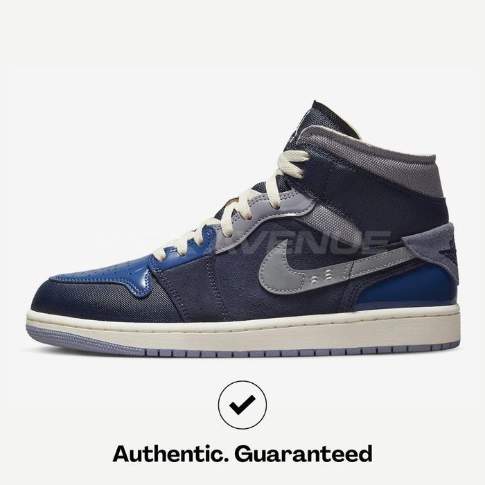 sale Air Jordan 1 Mid SE Craft Obsidian French Blue Ashen Slate White