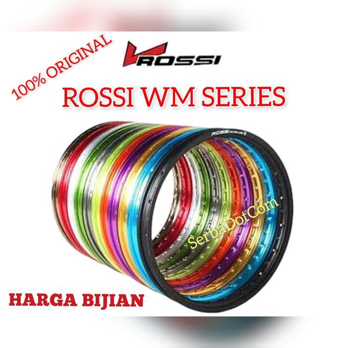 Velg Rossi Rossy WM 140 160 185 215 Ring 14 Black Silver Blue not tdr