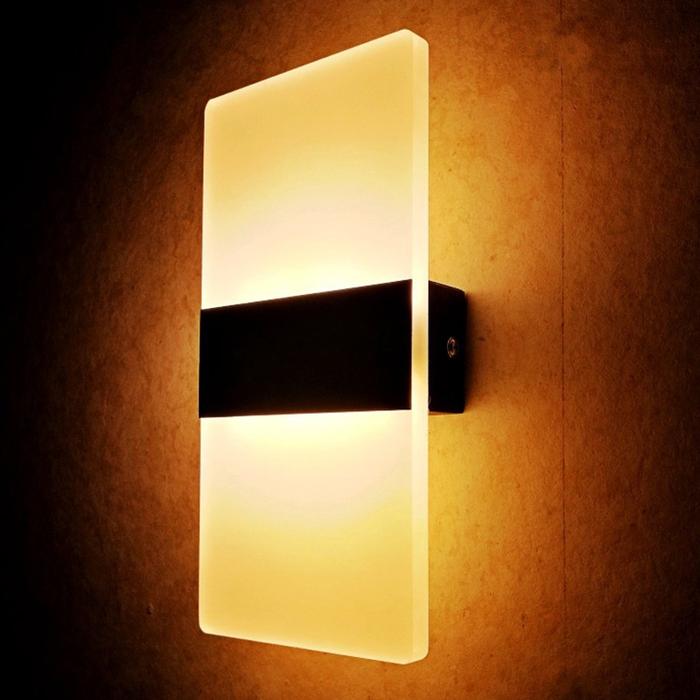 Nordic Golden LED Wall Lamp 3W/6W LED Porch Wall Light Balcony LED