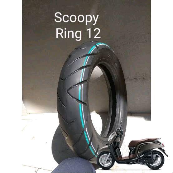 ban luar motor matic jenis Scoopy ring 12 ban belakang