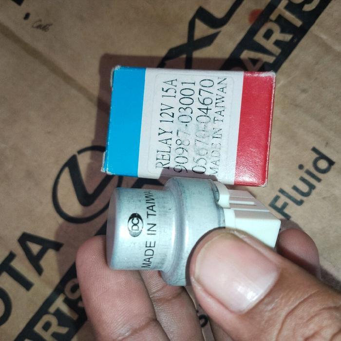 Made Taiwan relay cooling fan starlet corolla GL twincam great kijang 5K grand soluna camry lama old
