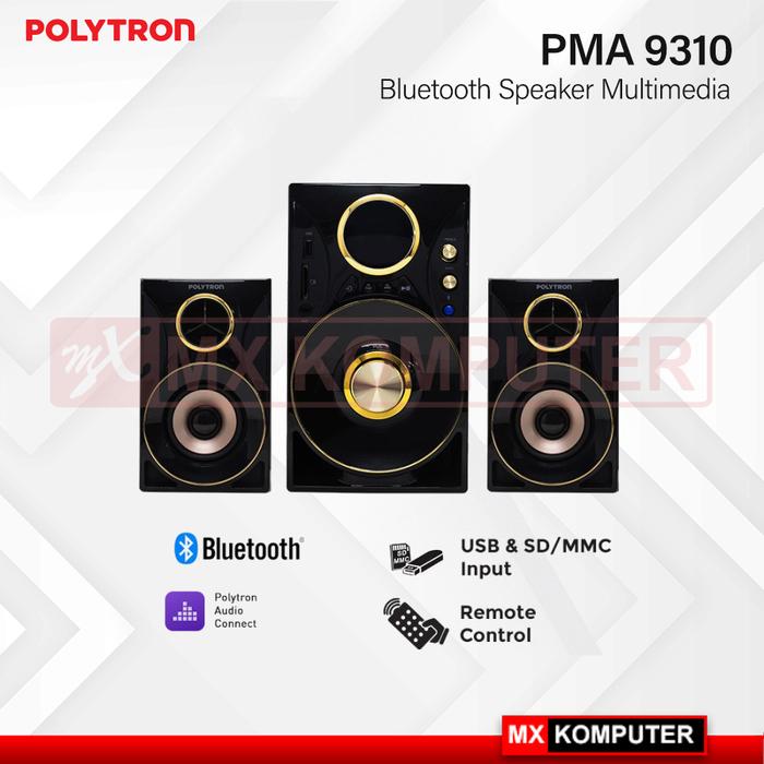 Speaker Bluetoooh Audio Multimedia Polytron PMA 9310