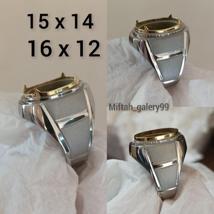 Ring Emban Cincin Monel Handmade Elegan Anti Karat