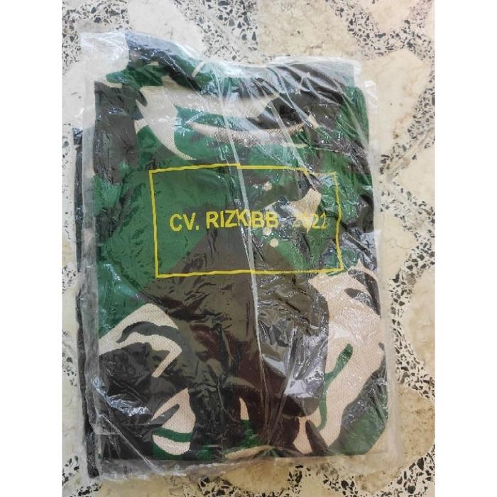 Kaos Loreng Malvinas Drifit Ori Jatah Tni Ad Cv. Rizki
