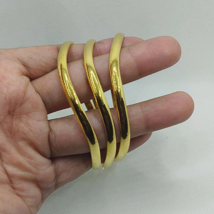 Gelang Keroncong Safari Perhiasan Lapis Emas