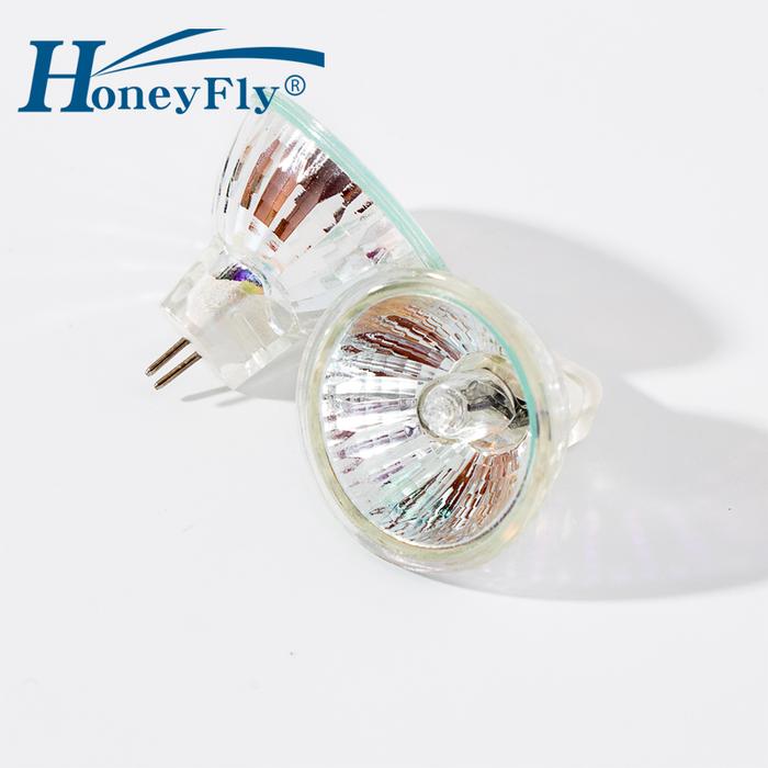HoneyFly 5 Buah Lampu Halogen MR11 Dapat Diredupkan 12V 10W/20W GU4