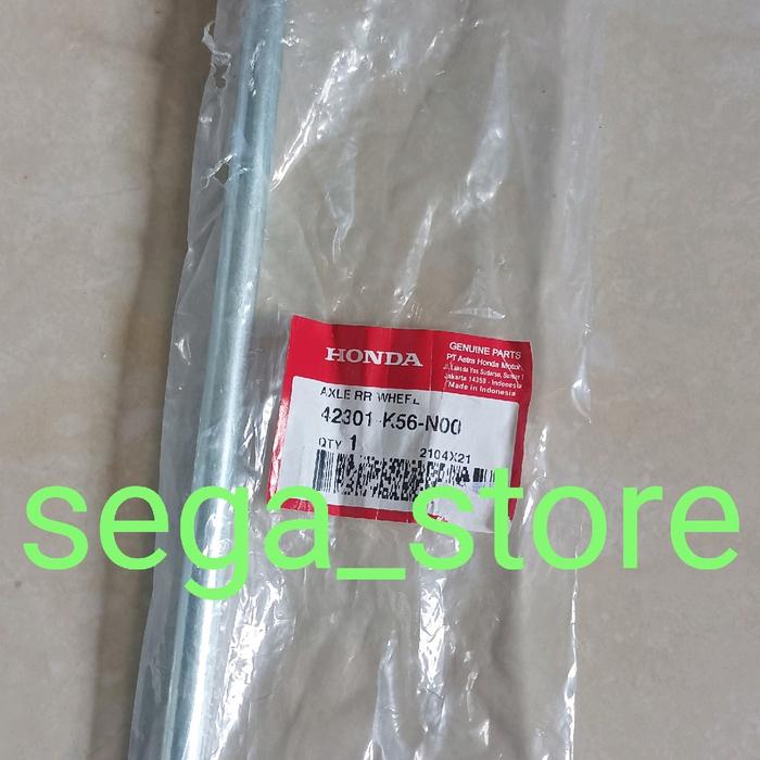 as roda tromol velg belakang honda supra GTR sonic 150 R ori original AHM 42301-K56-N00