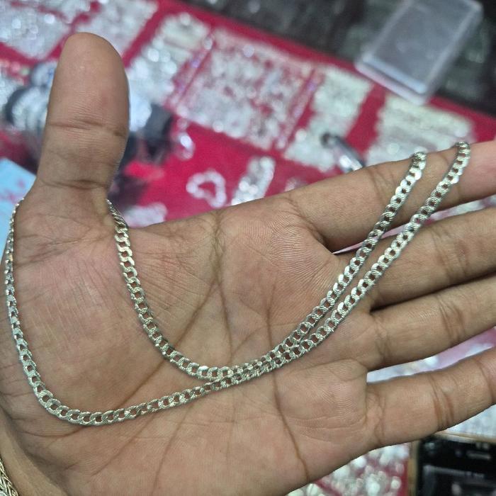 Kalung Perak 925 - Asahan - Berat 4,5gram Panjang 35cm