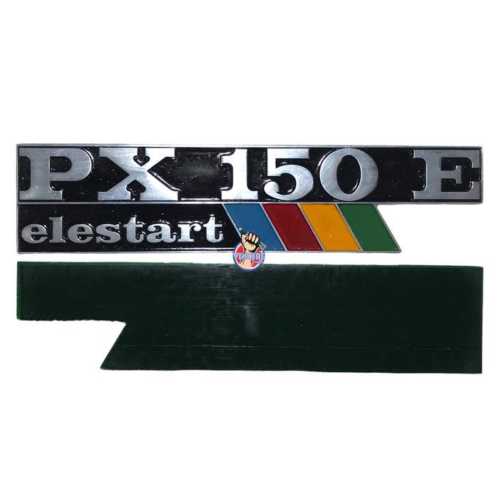 Emblem Tepong Samping Vespa Excel Exclusive PX 150 Elestart PX150E [NTS]