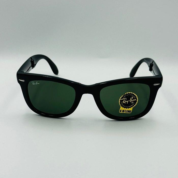 Ray-ban Wayfarer Folding RB4105 601 Classic Black Glossy Original