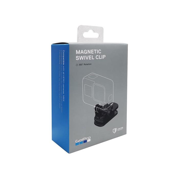 GoPro Magnetic Swivel Clip 360-swivel for HERO 11 & all Go Pro