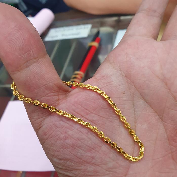 GELANG EMAS 24K ASLI MODEL RANTAI | GELANG 24 KARAT