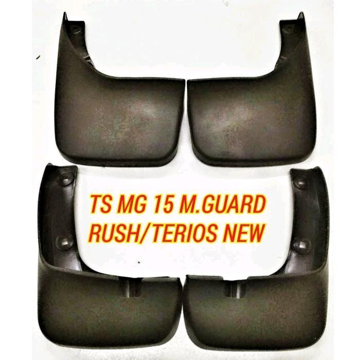 MUDGUARD MUD GUARD KARPET LUMPUR/ PENAHAN LUMPUR RUSH/ TERIOS NEW  2012 2013 2014 2015 2016 2017 Acc