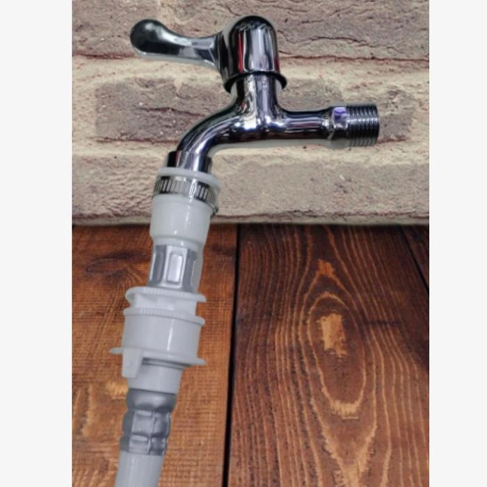 KEPALA INLET MESIN CUCI / KONEKTOR SELANG INLET MESIN CUCI / DRAIN AIR