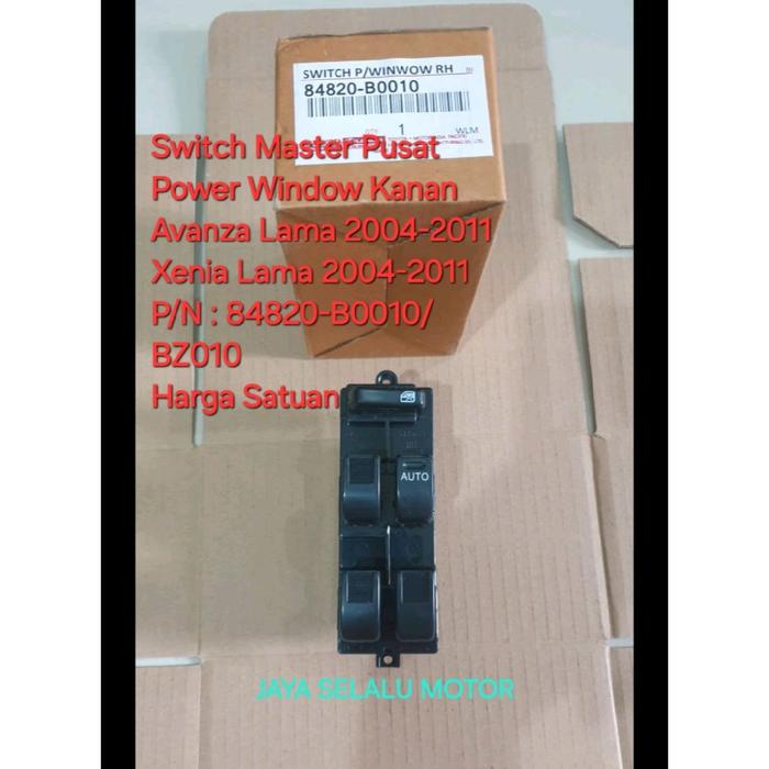 Switch Swit Saklar Pusat Master Power Window RH Swith Tombol Power Kanan Toyota Avansa Avanza Xenia
