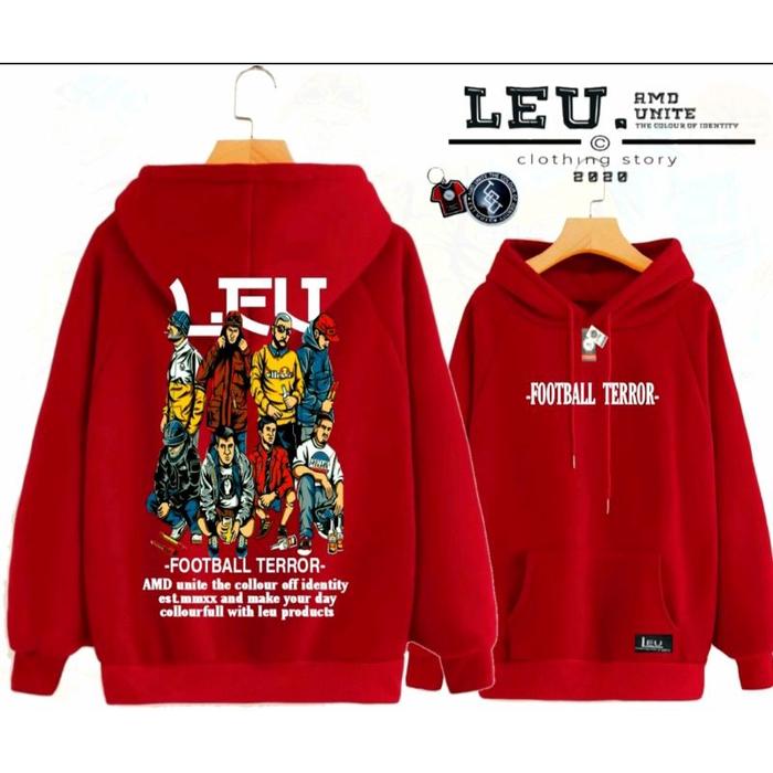 sweter hoodie leu football terror original