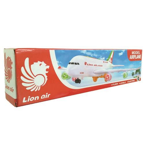 mwn.toys Pesawat Lion Air A380 Jumbo Baterai